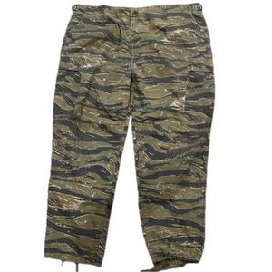 Genuine Gear Camo pants with multiple pockets, adjustable waist & drawstring hem